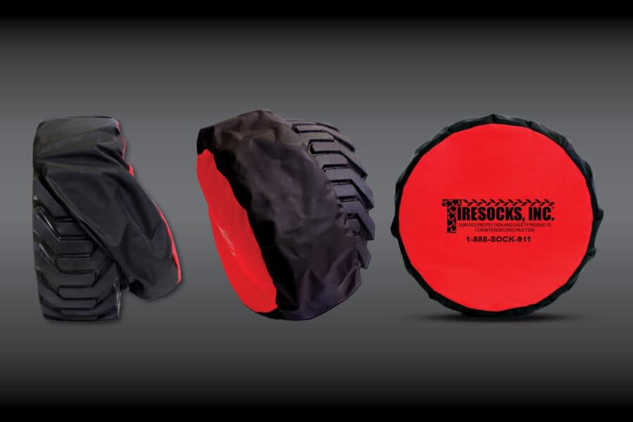 The alternative to nonmarking tires, tire covers from Tiresocks, Inc.